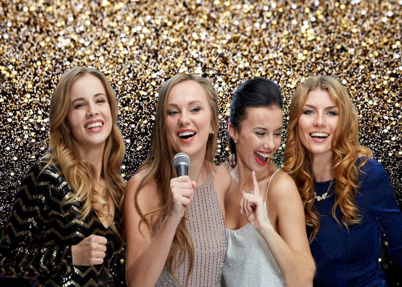 CHAIYA 7x5ft 2026 New Year Backdrop Gold Glitter Paint Backdrop for Photography Astract Golden Bokeh Starry Sky Wedding Adult Baby Children Family Party Decorations New Year Party Backdrop - Image 4